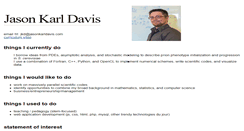 Desktop Screenshot of jasonkarldavis.com